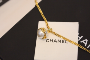 Chanel CC Pearl Pendant Necklaces
