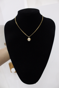 Chanel CC Pearl Pendant Necklaces