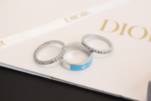 Dior Code 3in1 Rings Set with Crystals