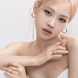 Tiffany Lock Rose Gold Earrings