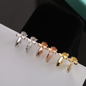 Tiffany T1 Hoop Earrings with Diamonds