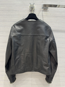 Chanel Black Leather Jacket