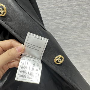 Chanel Black Leather Jacket