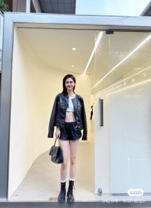 Chanel Black Leather Jacket