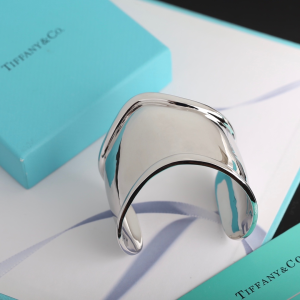 Tiffany Bone Silver Open Cuff Bracelet