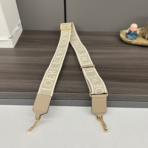 Loewe Anagram Shoulder Strap Natural Beige Jacquard and Calfskin Loewe Anagram Shoulder Strap Natural Beige Jacquard and Calfskin