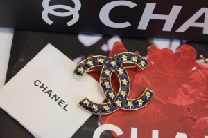 Chanel Multi Stars CC Logo Brooch