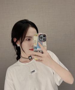 Chanel Beige CC Logo Square Earrings