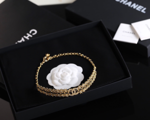 Chanel Crystal CC Choker Necklaces