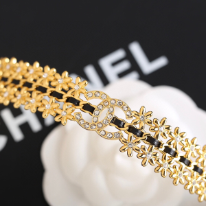 Chanel Crystal CC Choker Necklaces