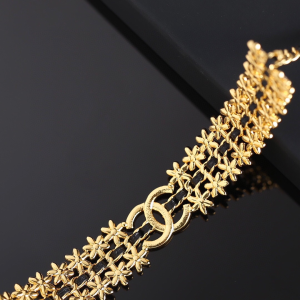 Chanel Crystal CC Choker Necklaces