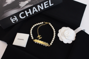 Chanel Pearls Choker Necklaces