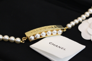 Chanel Pearls Choker Necklaces