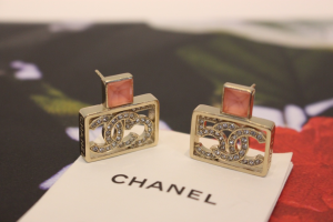Chanel Crystal CC N5 Earrings