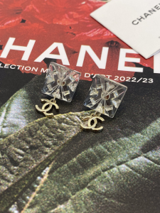 Chanel Pendant CC Square Earrings