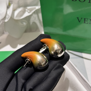 Bottega Veneta Drop Earrings Orange