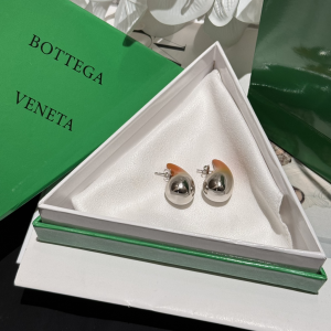 Bottega Veneta Drop Earrings Orange