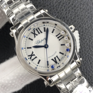Chopard Happy Sport Automatic White Dial Watch White Gold Chopard Happy Sport Automatic White Dial Watch White Gold