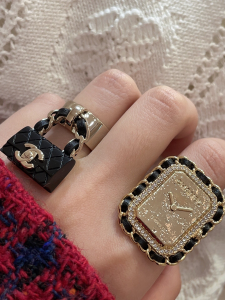 Chanel Watch Style Rings