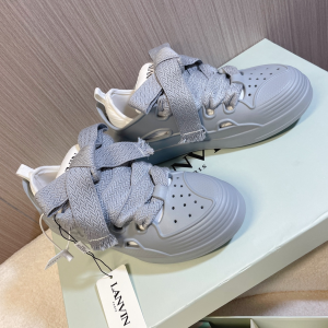 Lanvin New Curb Color Block Rubber Sneakers Grey Lanvin New Curb Color Block Rubber Sneakers Grey