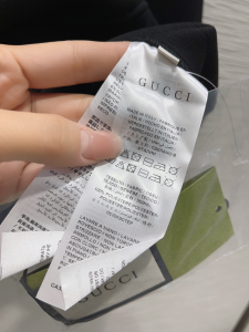 Gucci Logo Popover Hoody Black