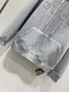 Gucci Logo Popover Hoody Grey