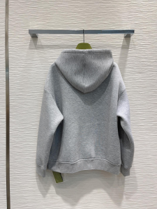 Gucci Logo Popover Hoody Grey