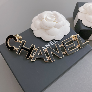 Chanel CHANEL Monogram Logo Brooch