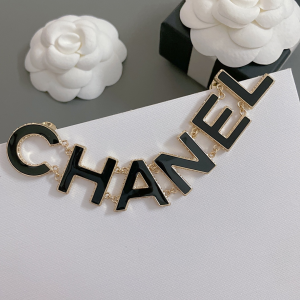 Chanel CHANEL Monogram Logo Brooch