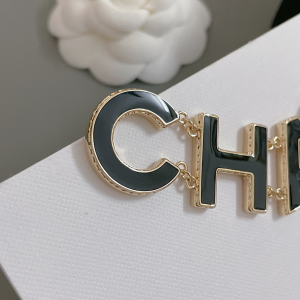 Chanel CHANEL Monogram Logo Brooch