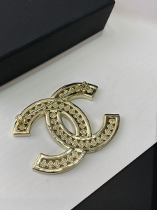 Chanel Diamonds Double C Brooch