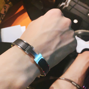 Hermes Clic H Bracelet Bangle Black