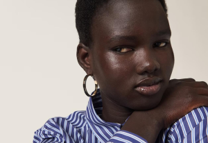 Miu Miu Enameled Metal Earrings Black