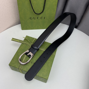 Gucci Dionysus Black Leather Belt 40MM