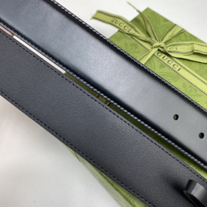 Gucci Dionysus Black Leather Belt 40MM