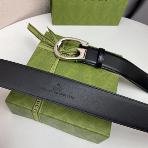 Gucci Dionysus Black Leather Belt 40MM