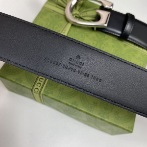 Gucci Dionysus Black Leather Belt 40MM
