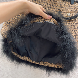 Chanel Raffia Skirt Beige