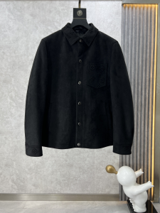 Louis Vuitton Monogram Suede Denim Jacket Black Louis Vuitton Monogram Suede Denim Jacket Black