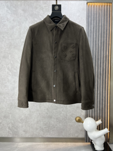 Louis Vuitton Monogram Suede Denim Jacket Dark Grey Louis Vuitton Monogram Suede Denim Jacket Dark Grey