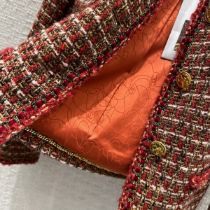 Chanel Brown Tweed Jacket Coat