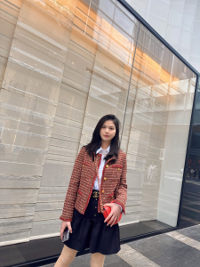 Chanel Brown Tweed Jacket Coat