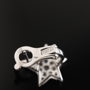 Chanel Comete Crystal Star Earrings