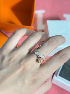 Hermes Diamonds Kelly Gavroche Rings