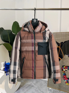 Burberry Reversible Recycled Nylon Down Puffer Jacket Dark Birch Brown Burberry Reversible Recycled Nylon Down Puffer Jacket Dark Birch Brown