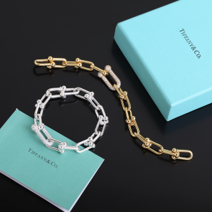 Tiffany Large Link Diamonds Bracelet