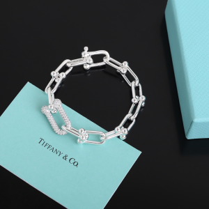 Tiffany Large Link Diamonds Bracelet