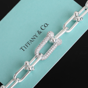 Tiffany Large Link Diamonds Bracelet