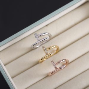 Cartier Juste un Clou Crystal Rings