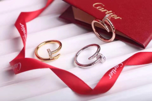 Cartier Juste un Clou Crystal Rings